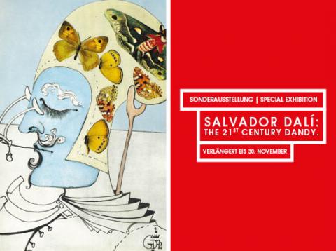 Sonderausstellung "SALVADOR DALÍ: THE 21st CENTURY DANDY" endet am 30. November 